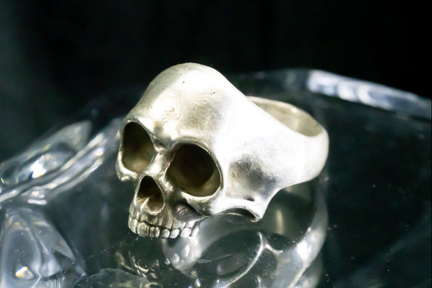 Silver Skull Ring