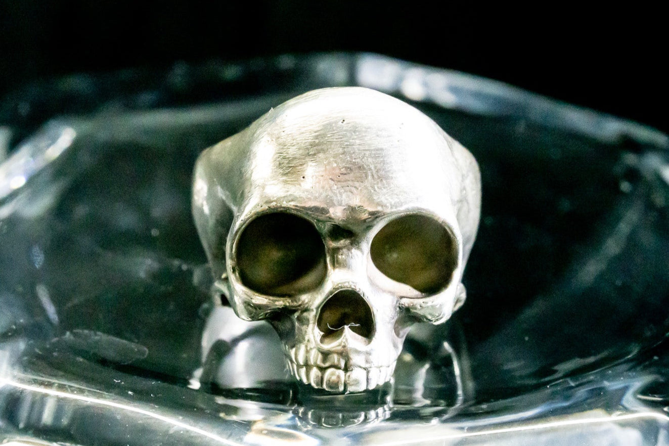 Silver Skull Ring
